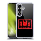 Head Case Designs Officially Licensed WWE Logo NWO Gel Case [Military Grade Protection] Compatible with Samsung Galaxy S25 and Compatible with MagSafe