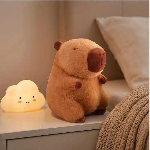 Image of Liquortees Capybara Soft Toy Plush Stuffed Animal - 25 cm Cute Huggable & Cuddly Capybara Teddy Bear, for Kids & Girls
