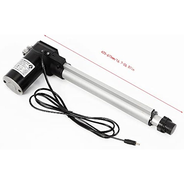 Power Recliner Parts Motor Actuator Replacement Kit for Electric Recliner Lift Chair Electric Sofa Parts DC24V Stroke 9.84in - 1000 N