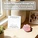 LIMGUVK Pet Loss Sympathy Gift, Rose Quartz Paw Heart Crystal with Memorial Card, in Loving Memory Keepsake, Pocket Hug for Grief, Dog Cat Bereavement Comfort Gift for Pet Owners