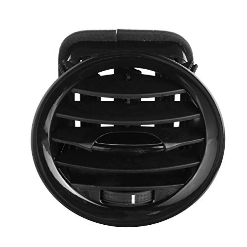 Aiuphing rejilla ventilacion para Opel Corsa D Adam,ABS cubierta de salida de ventilación de aire, Reemplazo del calentador de ventilación de aire del tablero externo 2201099 13417363 13365420,negro Cover