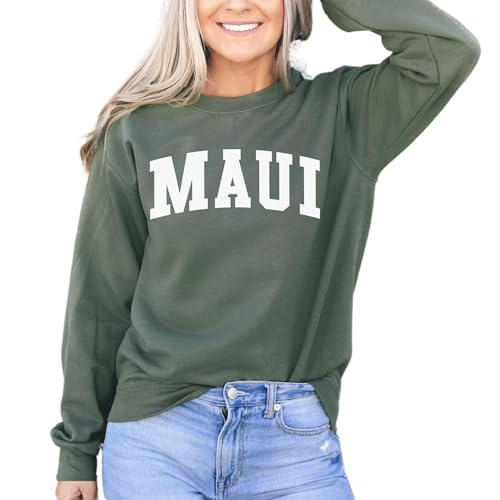 Maui Hawaii Sweatshirt, Hawaii Sweatshirt, Hawaii Shirt, Maui Crewneck Sweatshirt