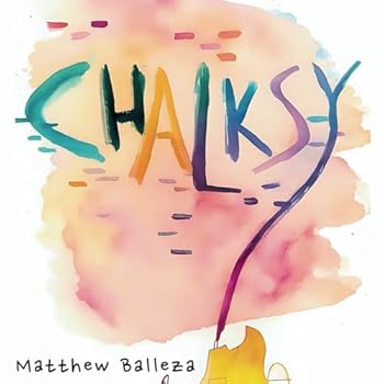 Paperback Chalksy: A Colorful Whodunit Book