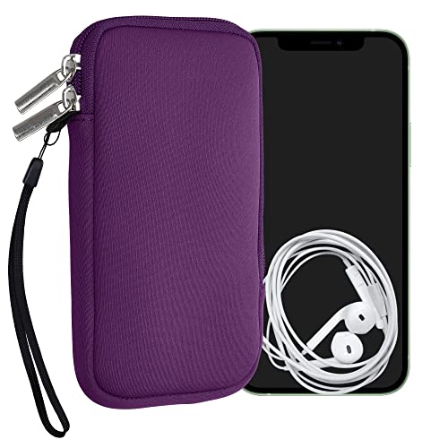 kwmobile Housse Universelle Smartphone - Pochette de Protection 17,7 x 8,5 cm pour téléphone Portable XXL - 7' en néoprène Violet