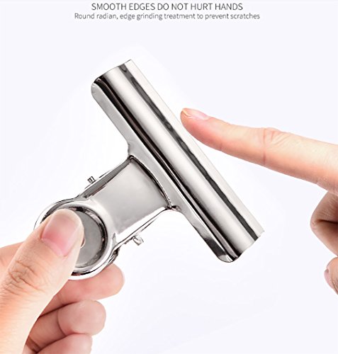 Fermacarte, Clip Multiuso in Metallo, Pinze