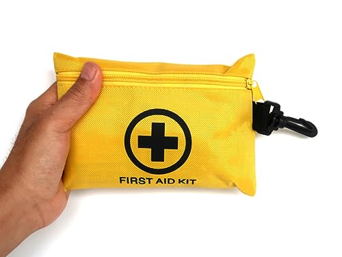 Galaxy 151 Pcs First Aid Kits Small for Survival Emergency Trauma Military Tactical Medical School Office Home Hunting Camping Hiking Fishing IFAK EMT Bag