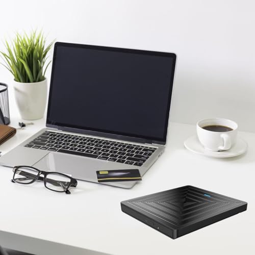 Graveur DVD externe portable USB 3.0 RWs pour PC de bureau et ordinateur portable - 4