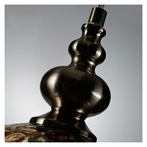 Éclairage d'intérieur suspension boule de verre style rétro - 7