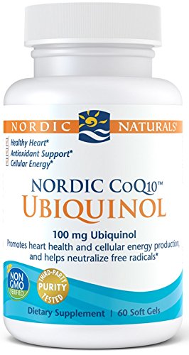 Nordic Naturals CoQ10 Ubiquinol - 100 mg Coenzyme Q10 Powerful Antioxidant Promotes Heart