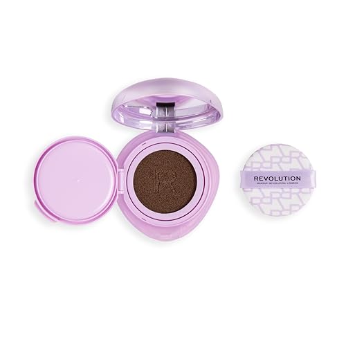 Image of Revolution Superdewy Cushion Foundation, Deep Neutral
