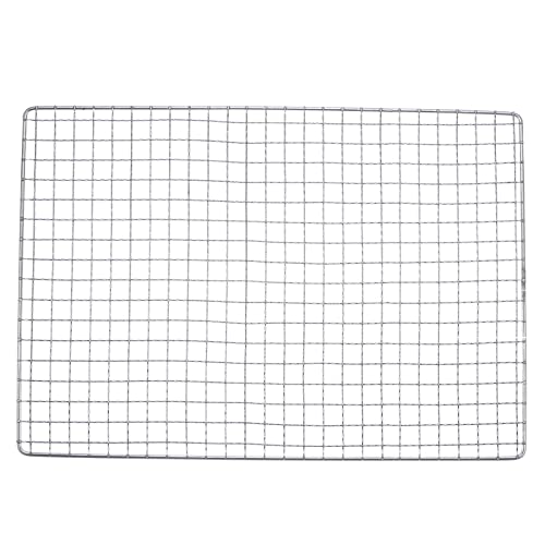 Kit de 2 Redes Cuadradas para Parrilla 44x26 cm Acero miniatura 1