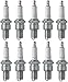 NGK 5722 Pack of 10 Spark Plugs (BR9ES)
