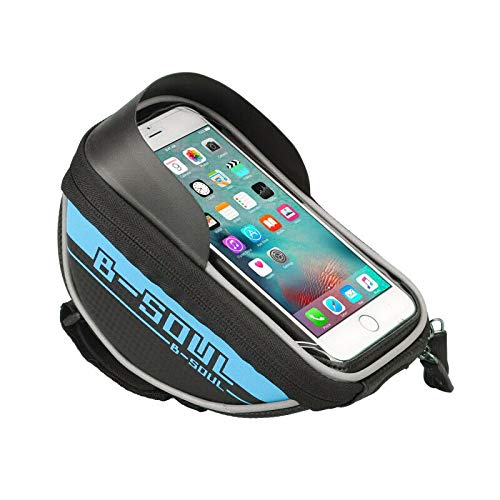 ELECTROPRIME 3X(B-Soul Bike Frame Front Tube Bag Cycling Riding Bag Pannier Smartphone & K9S9