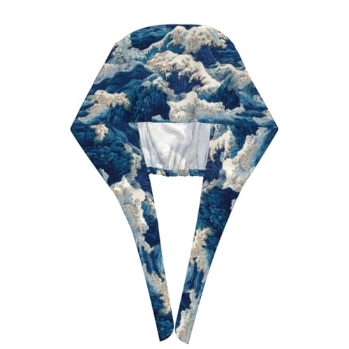 Image of Adjustable Scrub Cap with Sweatband, Breathable Working Hat for Men /Women