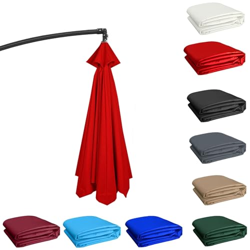 Toile pour parasol de jardin de 2 à 3m pour terrasse