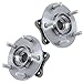 TRQ Front Driver and Passenger Side Wheel Bearing and Hub Assembly Set 2 Piece Compatible with 14-18 Mazda 3 Japan Built Models 1st VIN Digit J 14-18 3 Mexico Built Models 1st VIN Digit 3 16-21 CX-3