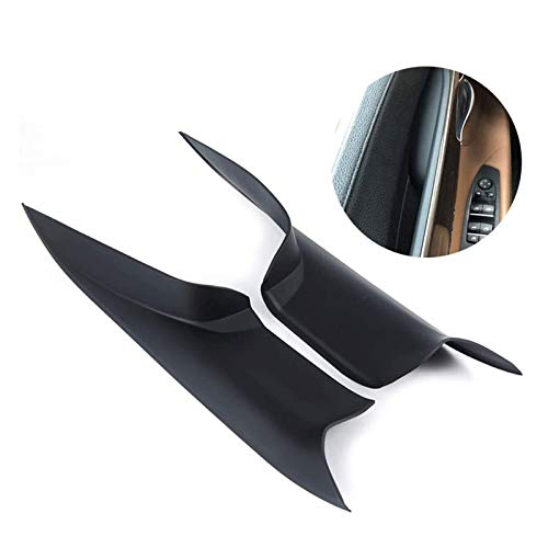 IRONWALLS 2PCS Door Pull Handle Cover Replacement Fit for BMW 7 Series 730 740 750 760 F01/F02 2008-2014, Left Front Right Front Interior Car Door Grab Handle Covers Trim Kit