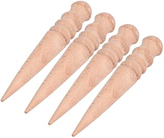 Edge Slicker, Wood Leather Burnisher Tool DIY Polishing Beech Long Lasting Round Burnishing for Different Thicknesses for Belts