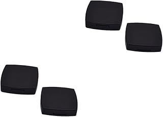 Beavorty 4 Peças Recipientes De De Viagem Recipientes De Viagem Cosméticos Recipientes De Maquiagem Recipientes Cosméticos Recarregáveis Palete De Sombra Vazia Recarregável