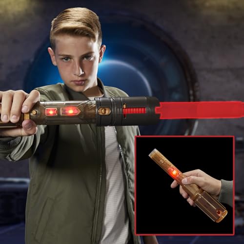 Star Wars Hasbro, Lightsaber Forge, Spada Laser Maestro Della Forza A Colori, Spada Laser Elettronica Che Cambia Colore - 9