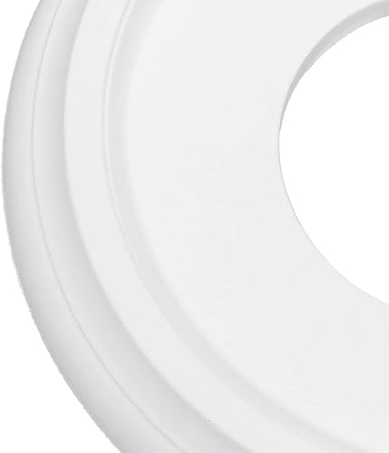 Miniatura 3 de Medallón de techo moldeado de poliuretano redondo medallones de luz de techo acabado liso decoración de fondo para accesorios de iluminación y