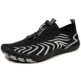 Hiuzylqx Wasserschuhe Damen Herren, Strandschuhe Sommer Badeschuhe Leicht rutschfest Aquaschuhe...