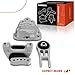 A-Premium 3PCS Engine Motor Mount and Transmission Mount Set Compatible with Jeep Cherokee 2014 2015 2016 2017 2018, L4 2.4L, Naturally Aspirated, Replace# 68256971AB, 68418876AB