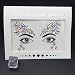 Cristal Sexy Poitrine Bijoux Autocollant De Tatouage Temporaire 3D Strass Flash Tatouages ​​Visage Adhésif Bijou Poitrine Gem Body Art Peinture DIY, Cuivre Antique