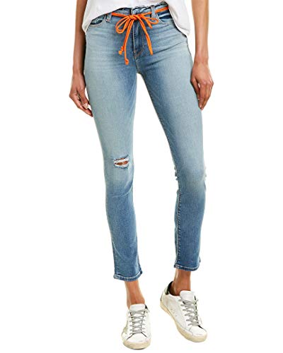HUDSON Jeans Womens Barbara Outshine High-Waist Skinny Ankle Cut, 27, Blue