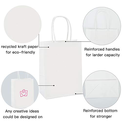 Loveinside Sacchetti di Carta 15X8X21 cm Piccoli