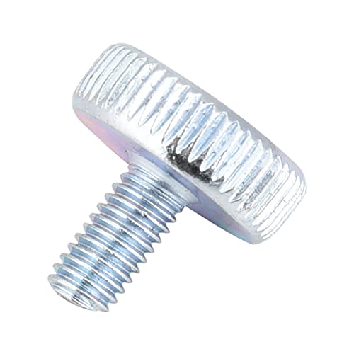 sourcing map 10pcs Écrous moletés noix M4x0.7mm Boutons ronds