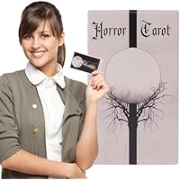 Tarot de terror, cartas de tarot de adivinación de adivinación,