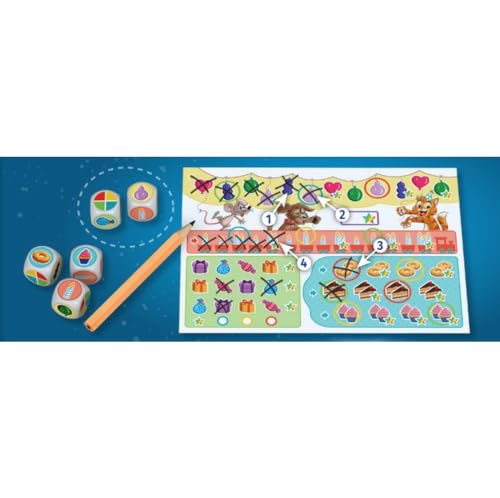 Jeu de Dés Schmidt 88406 Très Futé Kids – 2 à 4 Joueurs, Dès 5 Ans - vue 5