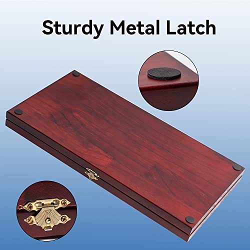 Gse 4-Player Mancala Board Game With Multi-Color Glass Stones, Folding Wooden 4-Way Mancala Family Travel Strategy Games Set For Kids & Adults #TOP2