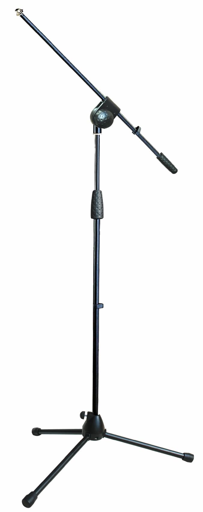 QUIK LOK - A/492 BK, ASTA MICROFONICA giraffa fissa Serie 400 con base treppiede