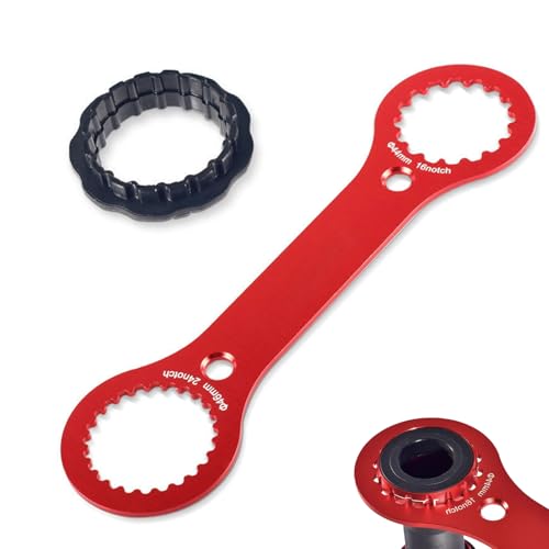 Centerlock Schlüssel,Centerlock Werkzeug,Tretlager Werkzeug,Bb-Schlüssel,Fahrradreparatur,Centerlock Werkzeug Bremsscheibe,Tretlager Fahrrad Kompatibel Mit Dub/Tl-Fc32 25 24