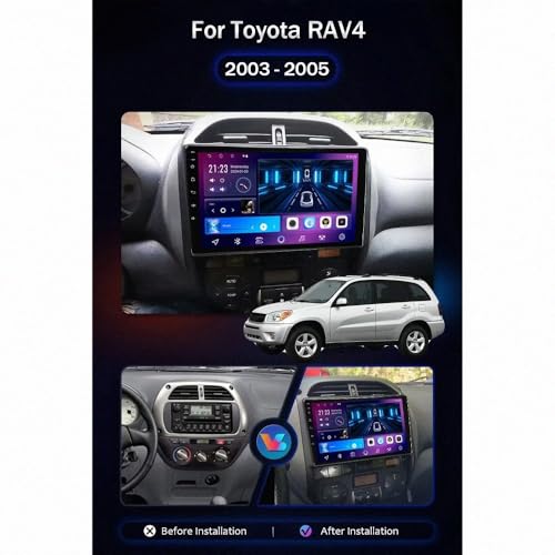 Navegador por satélite para Toyota RAV4 2003-2005 ideal para rutas largas de camión 2