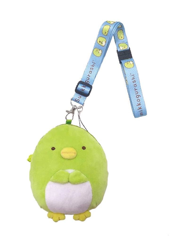 ペンギンのストラップ付きぬいぐるみ Amazon | すみっコぐらし ぺんぎん? ネックストラップ付き