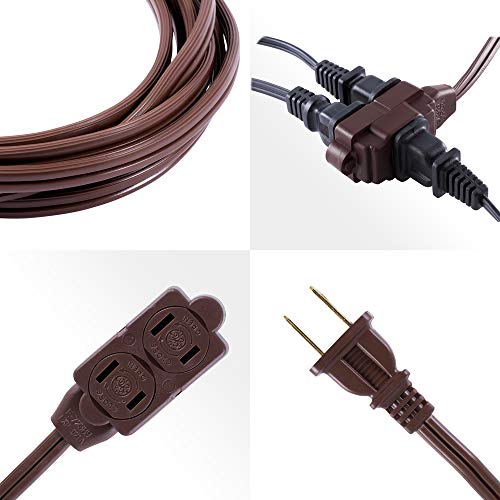 image for GE 3-Outlet Extension Cord with Multiple Outlets 6 Ft Extension Cord P