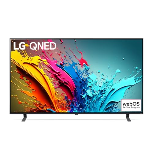 LG QNED 65'', Serie 85 2024, 65QNED85T6C, Smart TV 4K, Processore α8, Design slim, 20W, AI Picture...