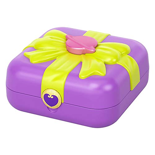 Polly Pocket Coffret Secret Shani dans l'espace avec Mini-Figurine, 3 Surprises, Accessoires et Autocollants, Jouet Enfant, GDL84 Multicolore