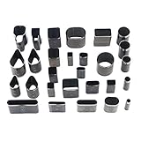 DGOL 28 Sizes Multi Shapes Leather Hole Punch Hollow Cutter Punching Tool kit for Cases