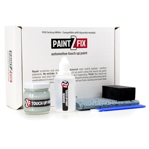 PGU Century White Touch Up Paint Kit for Hyundai 2.53 fl oz