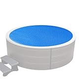 Solar Inground Pool Cover,Round Heat Retaining | Pool Heater Blanket | for Community Summer Hotel Resort Apartment Outdoor Play Area Camping Backyard Garden Yard Patio