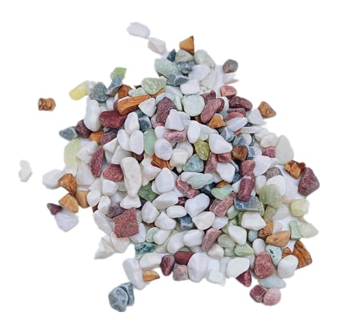 LIFEBESTONE Small Aquarium Gravel for Fish Tank Gravel, Rocks for Aquarium Substrate, River Rock for Plants Indoor, Pea Gravel for Landscaping, Pebbles for Plants, Aquarium Rocks for Fish Tank (3,LBS)