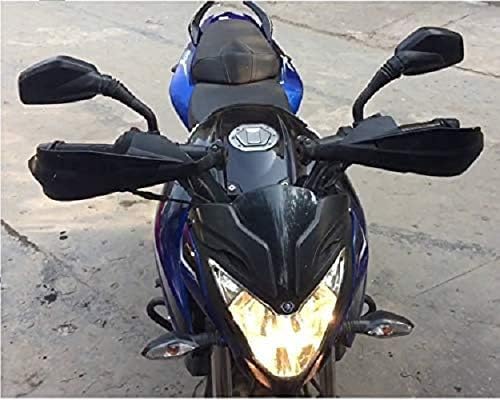 Image of Unbreakable Hand Palm Protector Wind Deflector Handguard for Dominar 400 (Black)