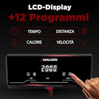 Tapis roulant elettrico per la casa Tapis roulant pieghevole 12km/h 1-2,5PS 12 programmi preimpostati Display LCD 1-12 km/h Modello 2023 Inclinazione manuale a 3 livelli