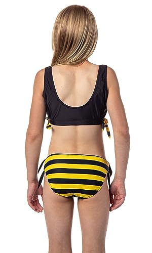 Image of INTIMO Harry Potter Girls' Hogwarts All Houses Wizarding World Swimsuit Bikini Bathing Suit