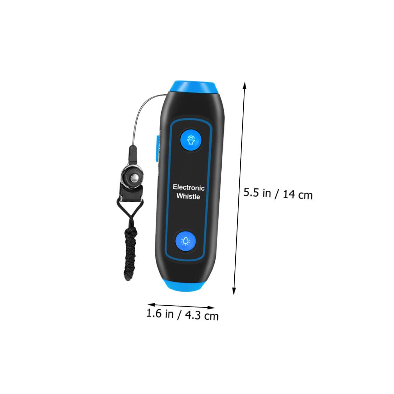 Kisangel Silbato Electronico Silbato De Emergencia Tapón Aire Instrumento Silbato De Tenis Bloquear Silbatos Electronicos Dispositivos De Ladrido para Perros Cable USB Abdominales Orange