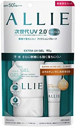 アリィー エクストラUVジェル 90g + BBジェル 8g 日焼け止め SPF50+/PA++++
